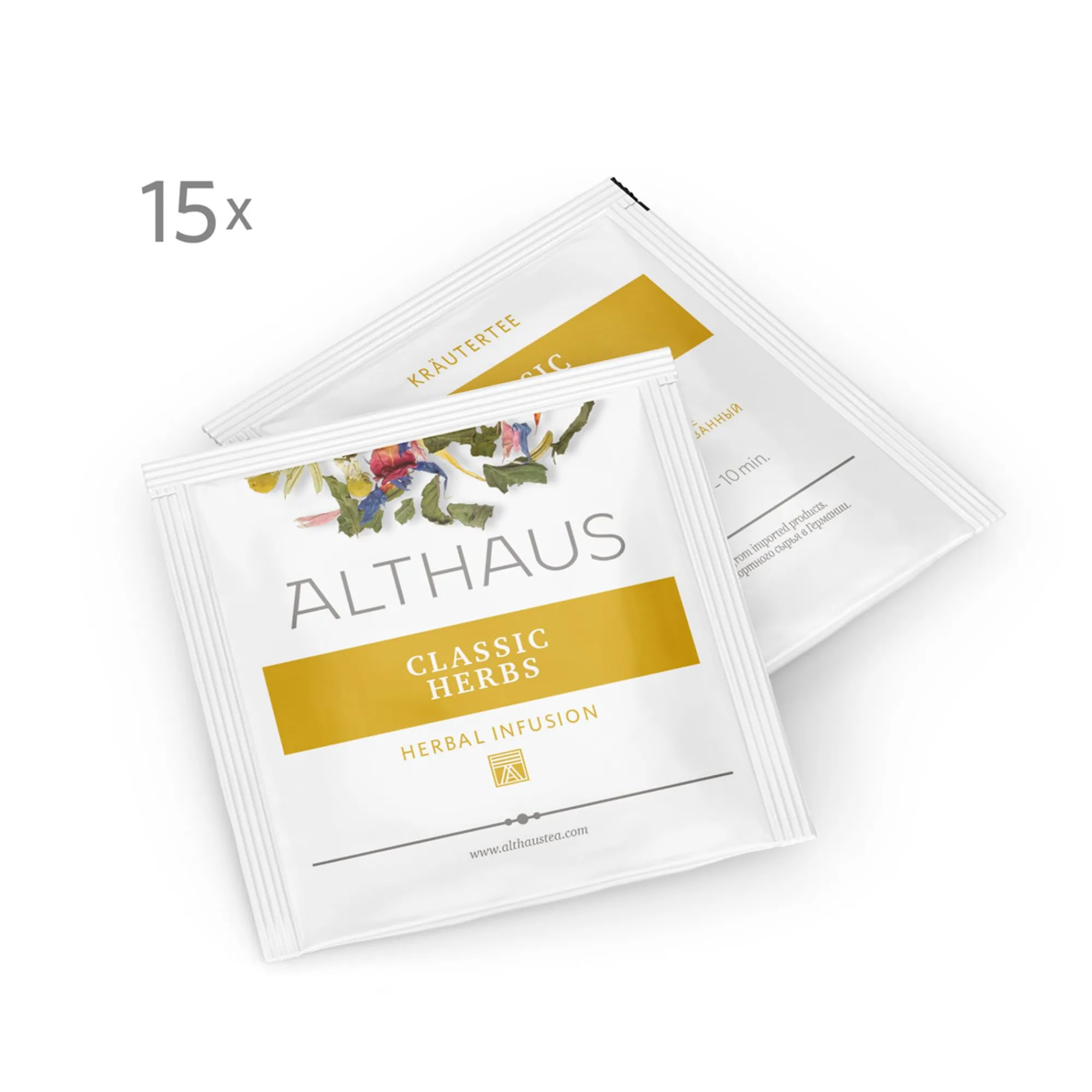 Outlet Althaus Classic Herbs - Kräutertee Tee