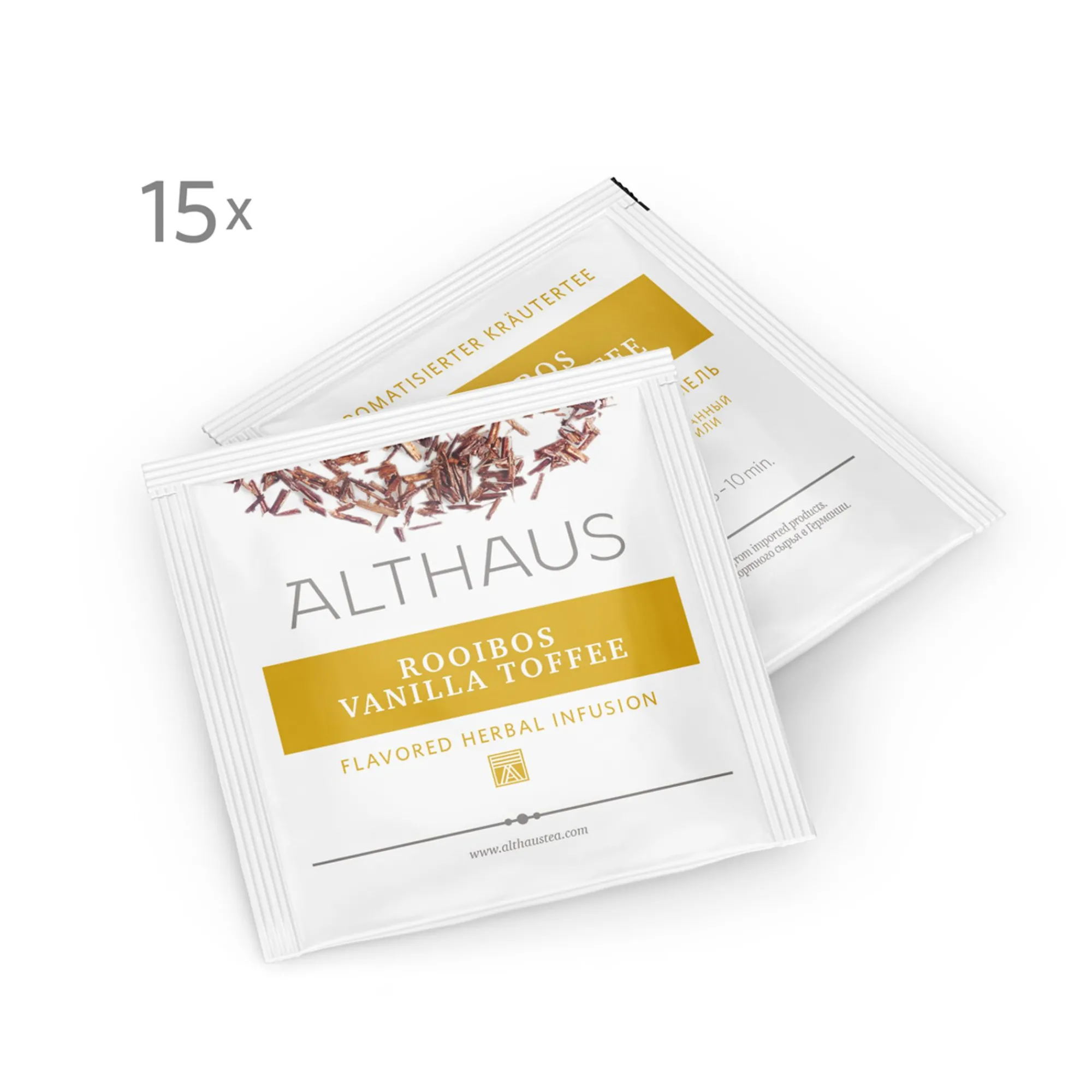 Hot Althaus Rooibos Vanilla Toffee - Kräutertee Tee