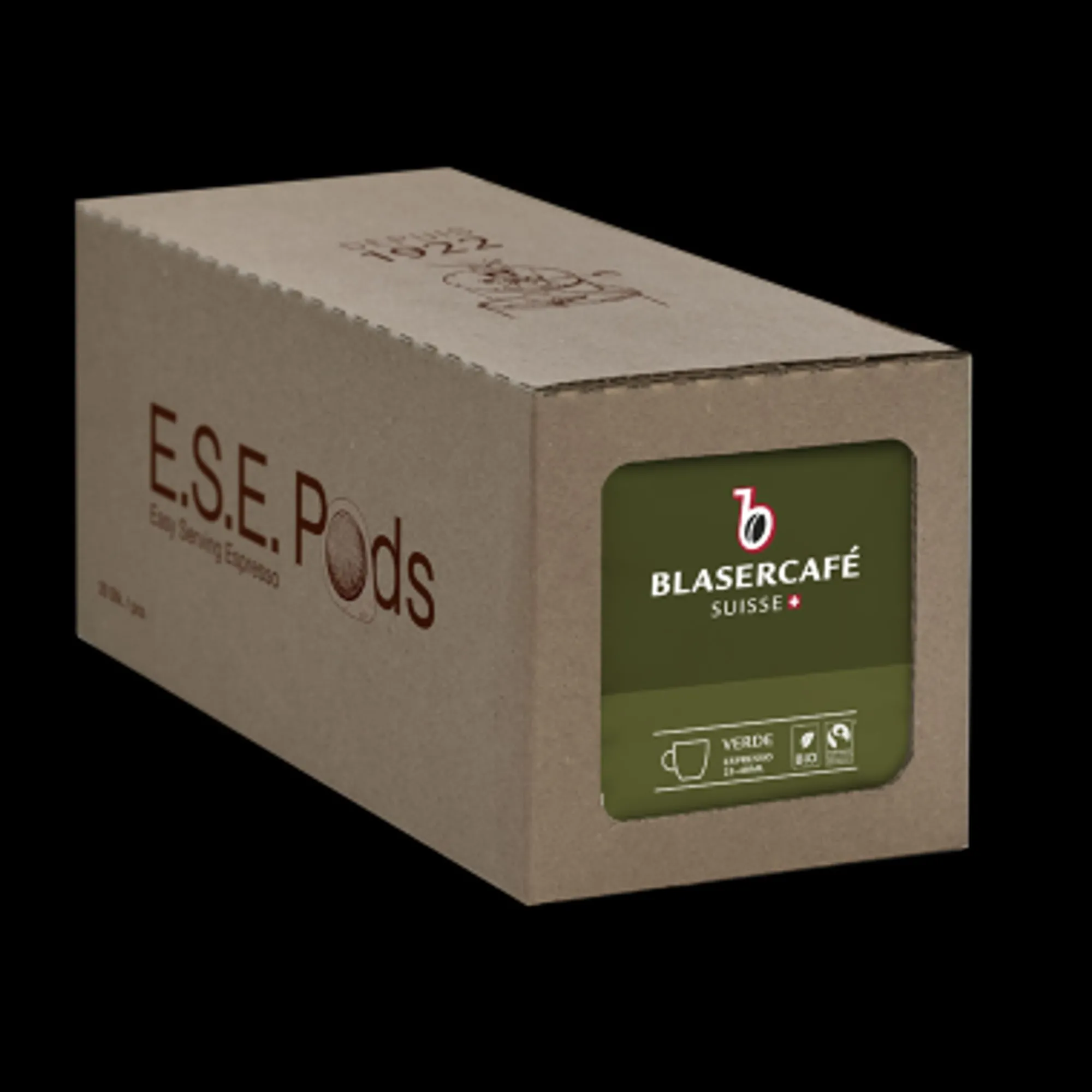 Best BLASERCAFE VERDE BIO | 20 Portionen Kaffeepads