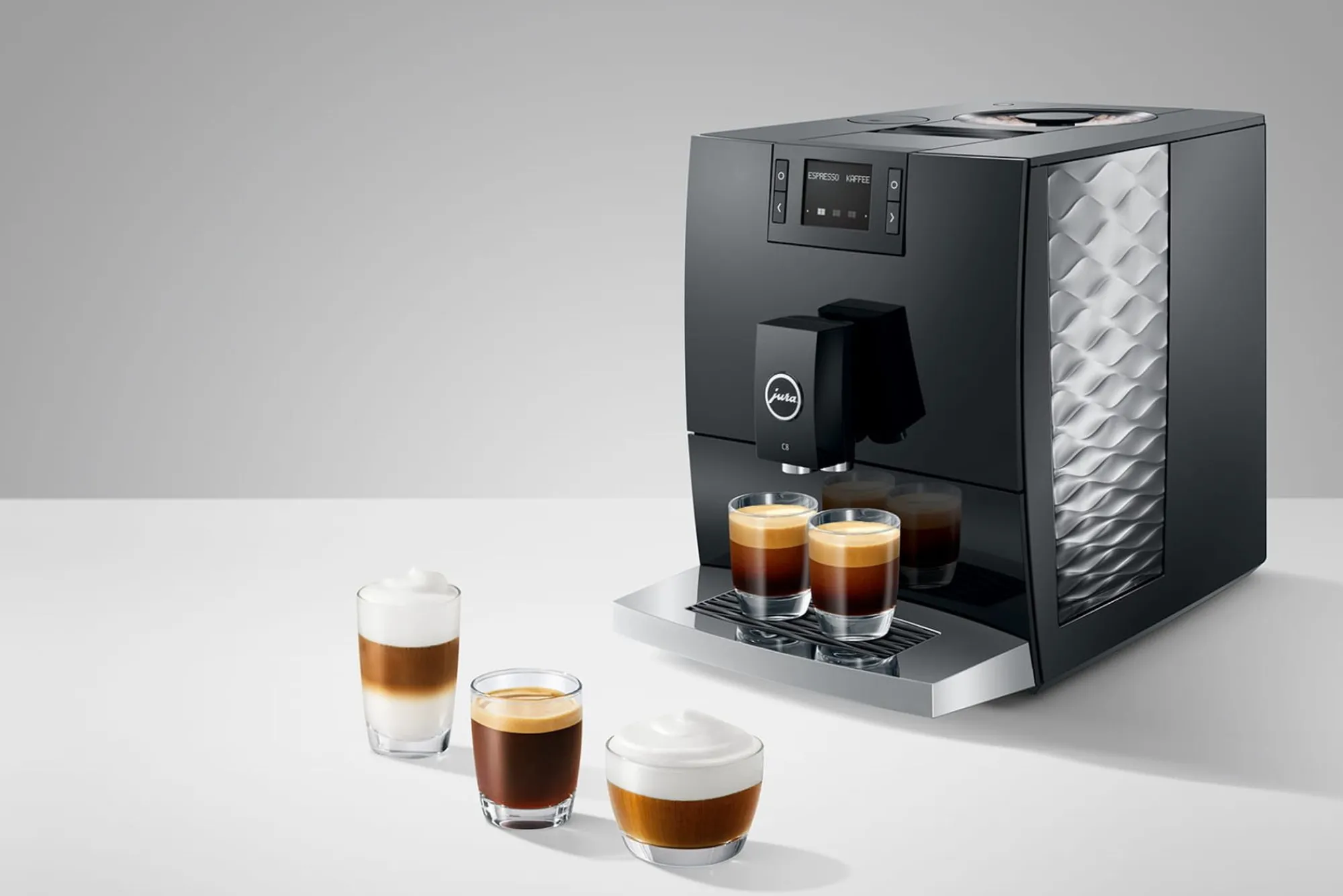 Fashion JURA C8 Piano Black (SA) Kaffeevollautomaten