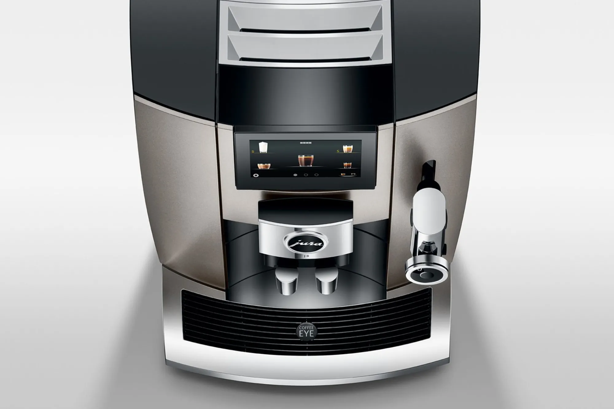 Clearance JURA J8 Midnight Silver (SA) Kaffeevollautomaten