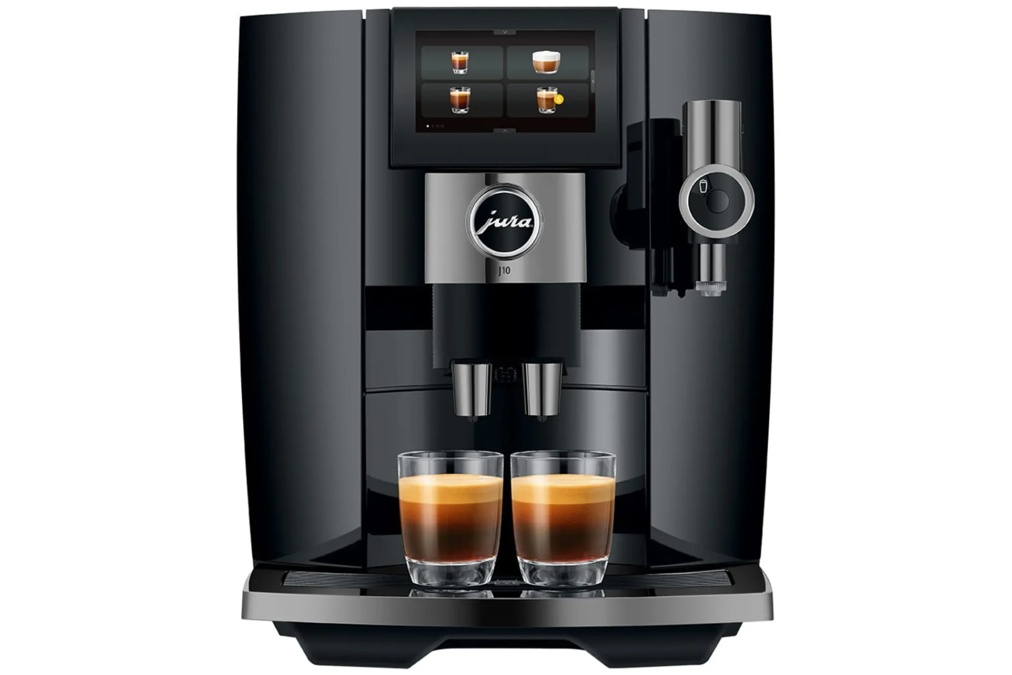 Outlet JURA J10 Piano Black (SA) Kaffeevollautomaten