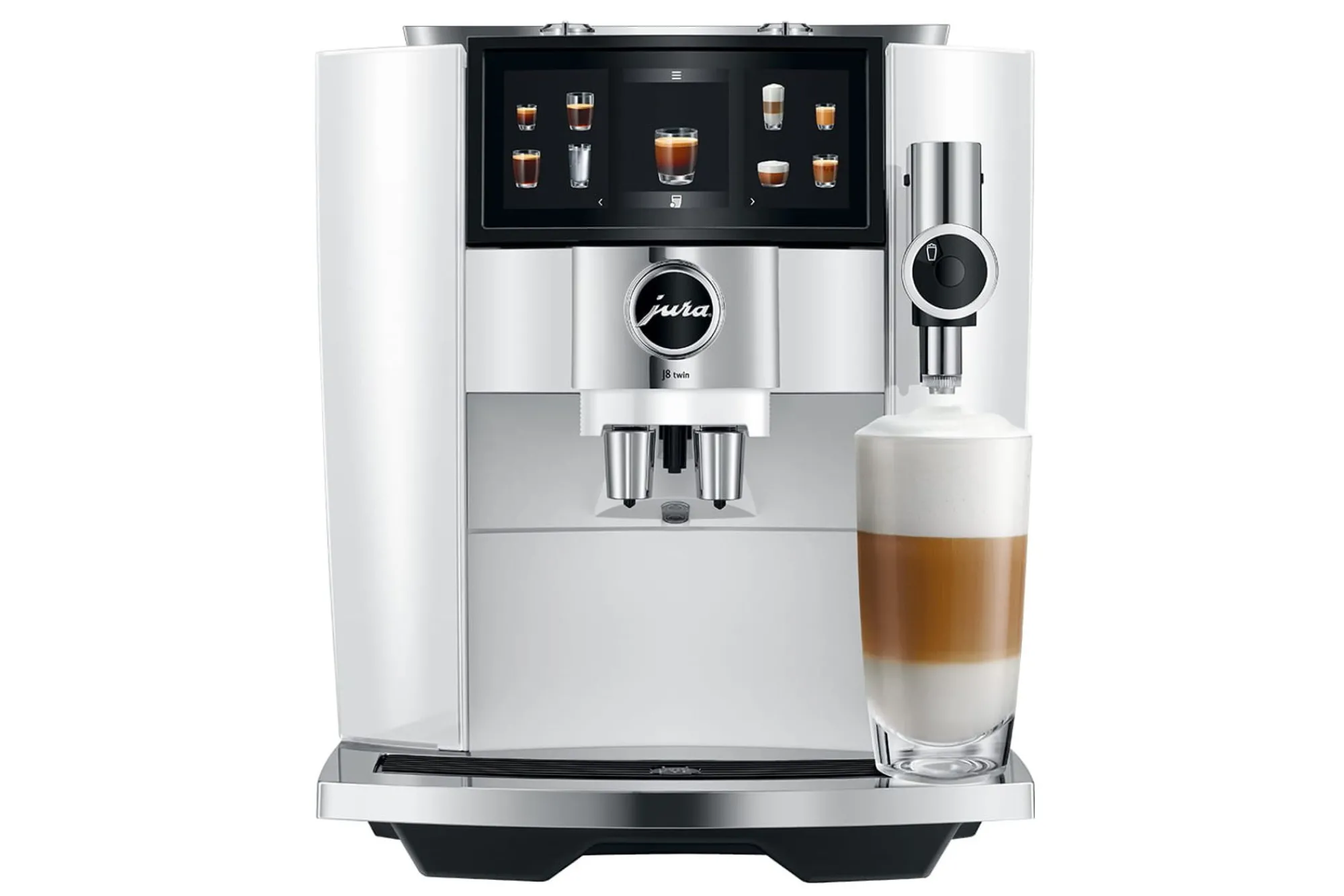 Shop JURA J8 twin Diamond White (SA) Kaffeevollautomaten