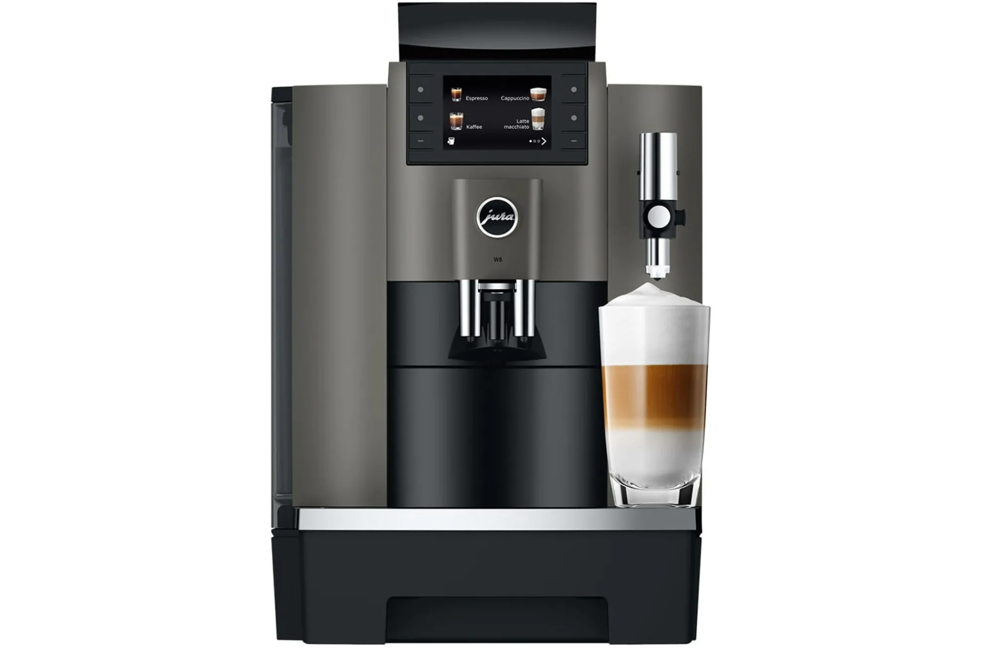 Outlet JURA W8Dark Inox (SA) Kaffeevollautomaten