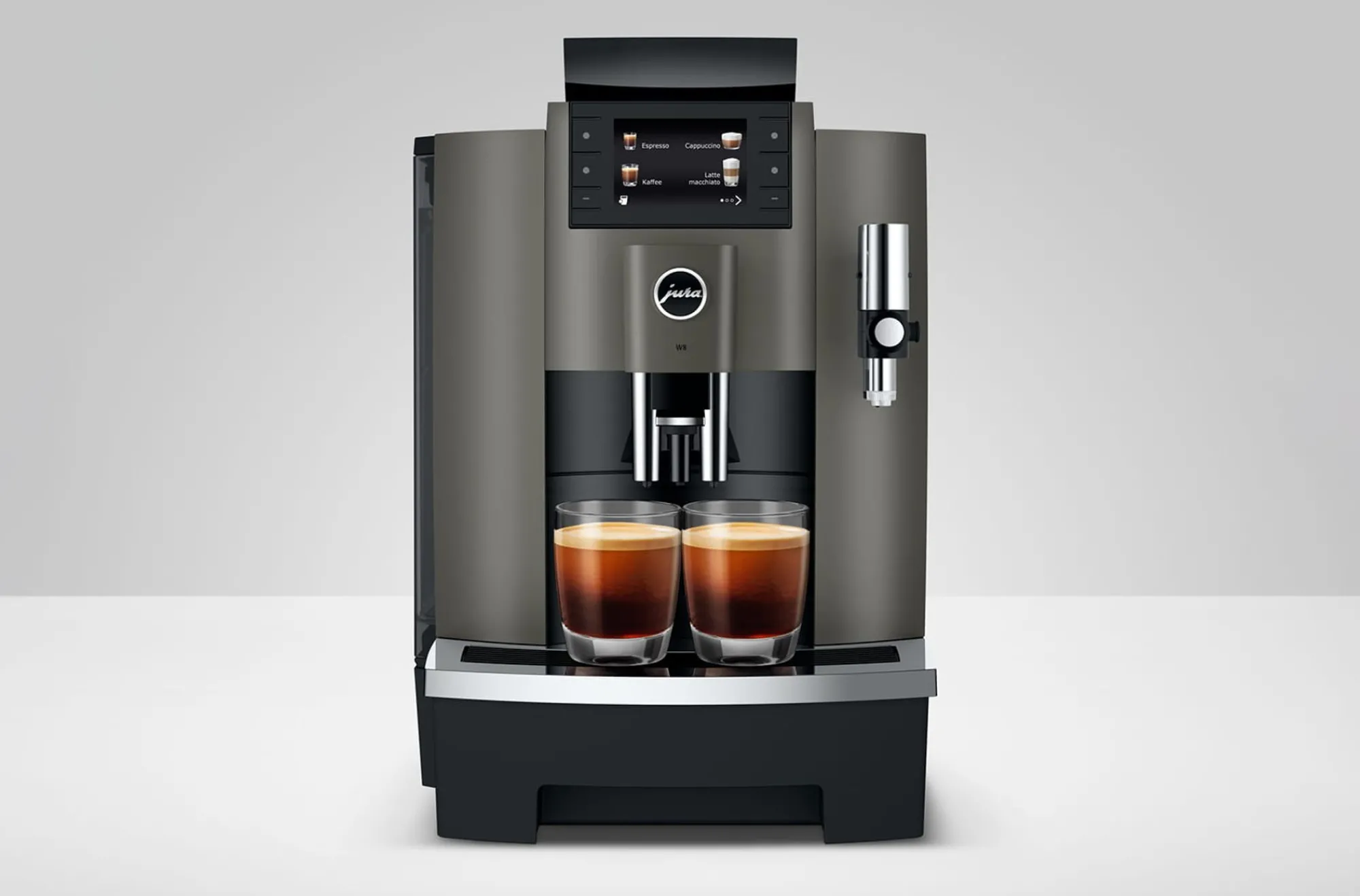 Outlet JURA W8Dark Inox (SA) Kaffeevollautomaten