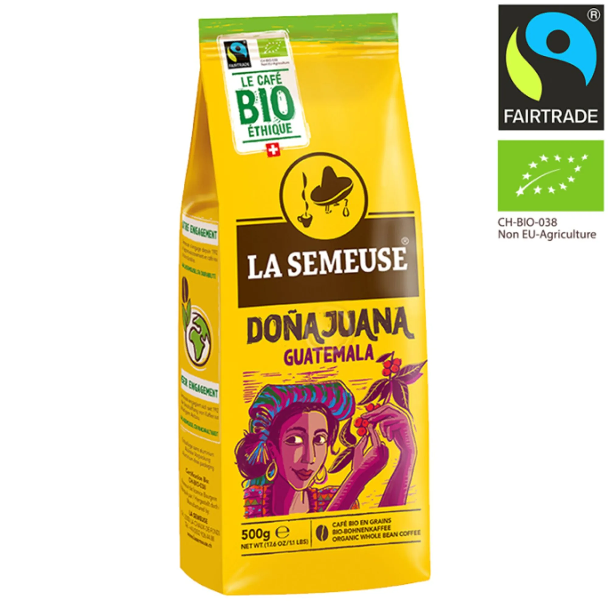 Sale LA SEMEUSE Doña Juana Guatemala 500g Geschenkideen | Kaffeebohnen