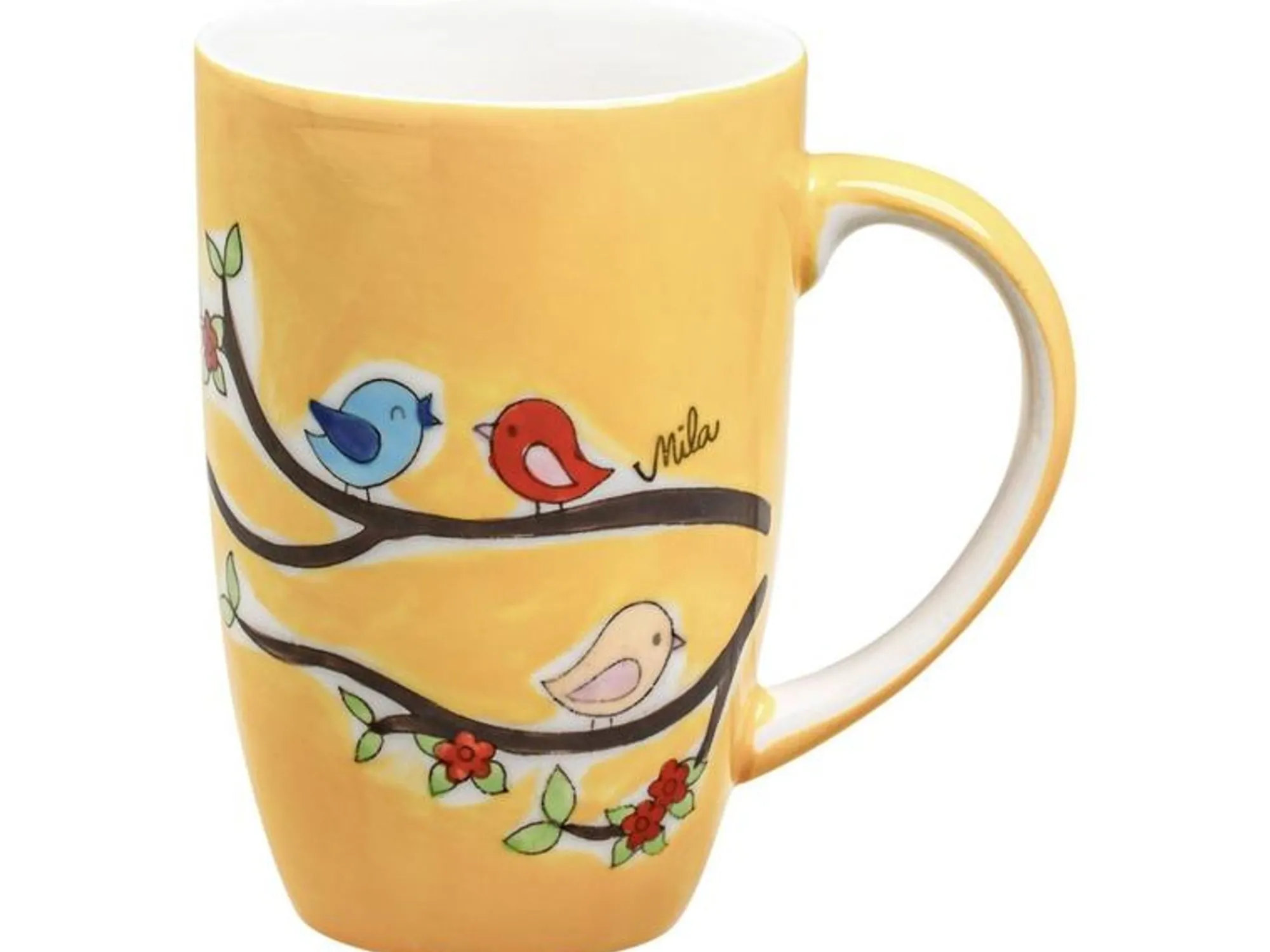 Hot Mila Kaffeetasse Lovely Birds Geschirr