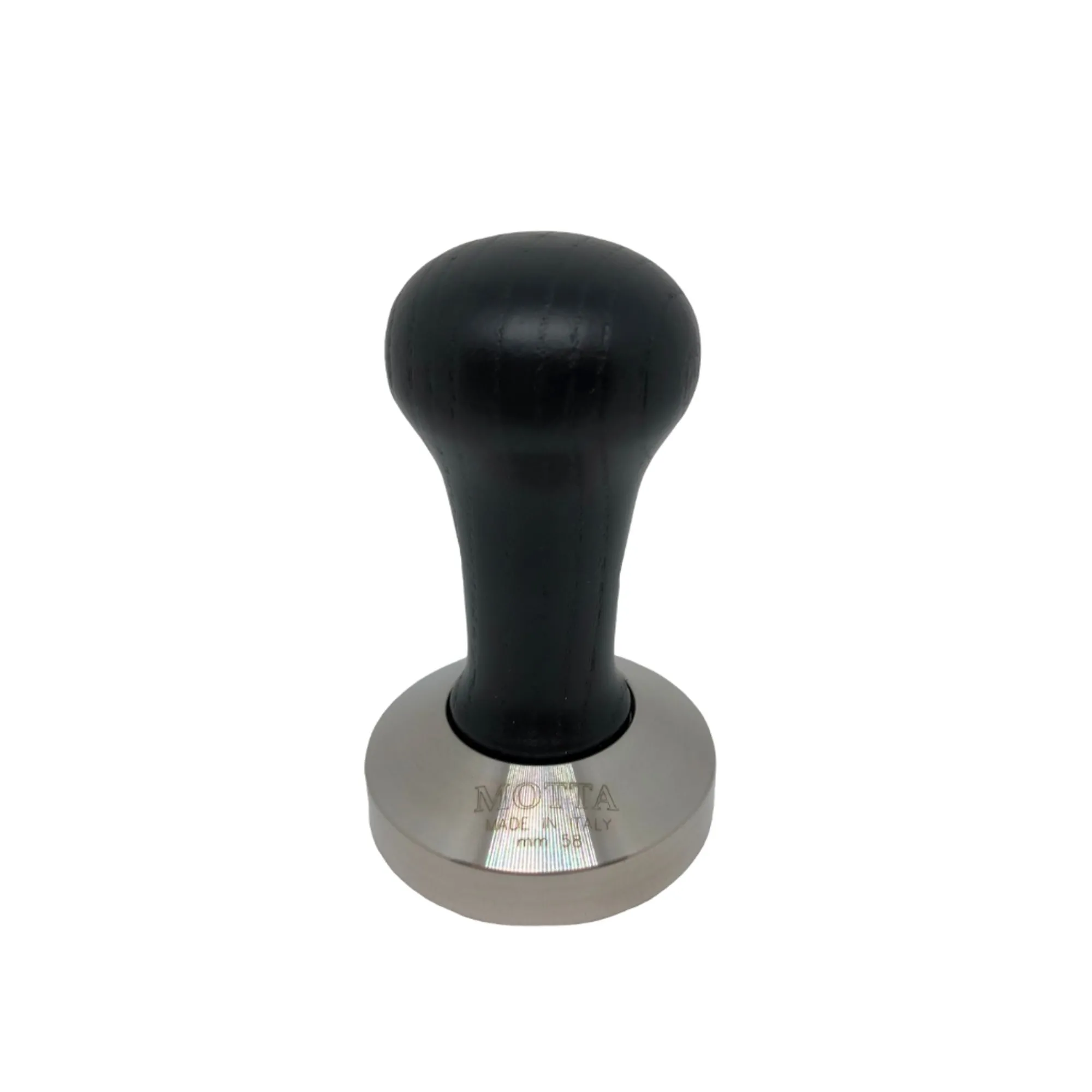 Best Motta Tamper 58mm Flat Schwarz Barista Zubehör